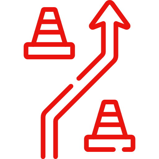 ¿Qué riesgos hay en las vías? 