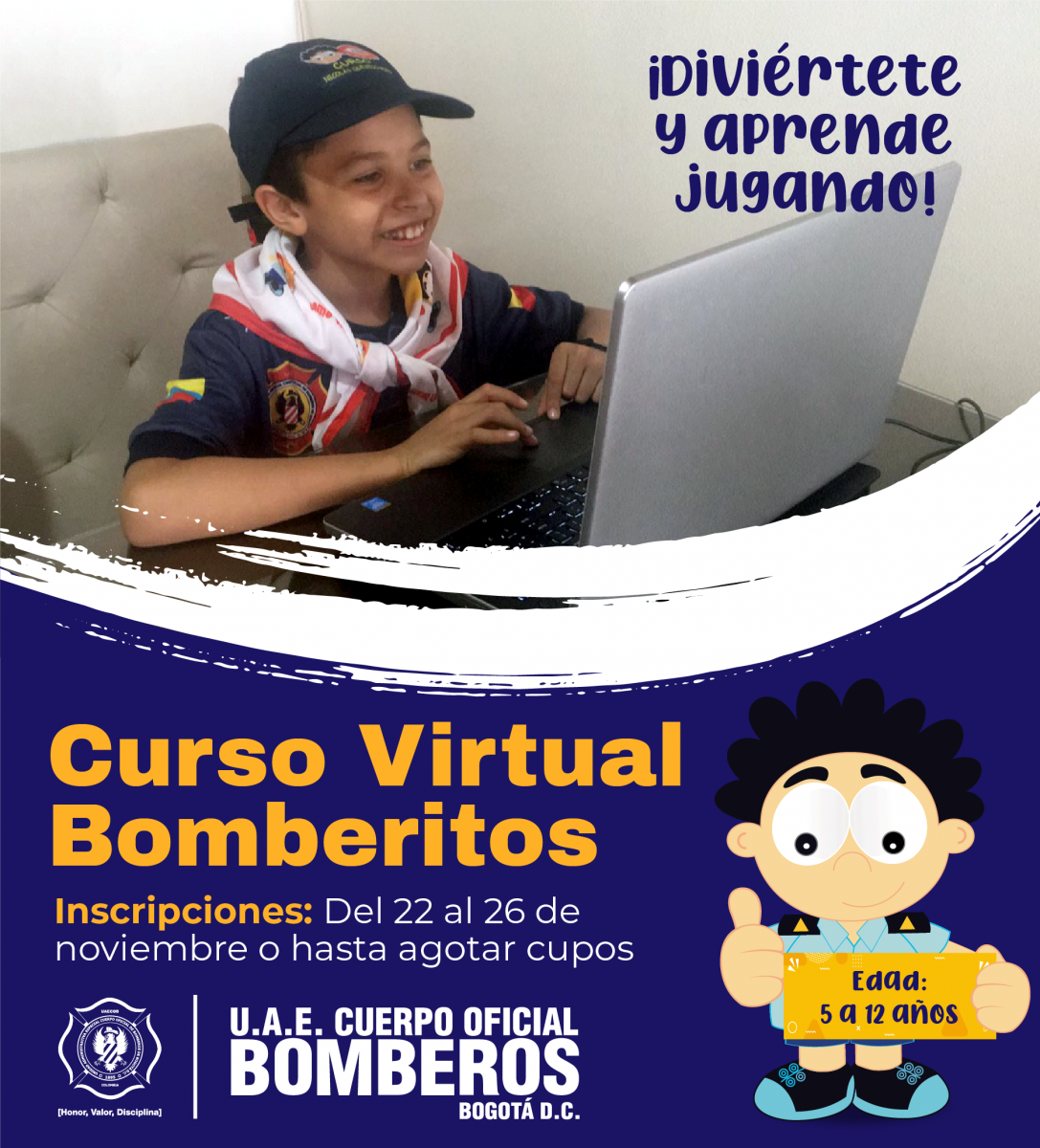 Inscripciones Curso Virtual Bomberitos