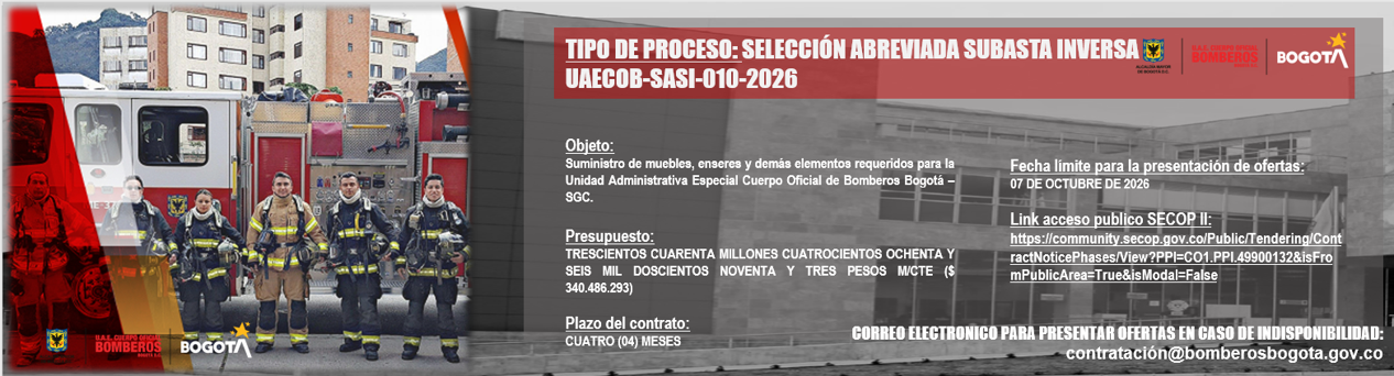 SELECCIÓN ABREVIADA SUBASTA INVERSA  UAECOB-SASI-010-2026