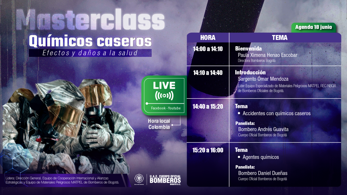 MasterClass Químicos - Junio 2025