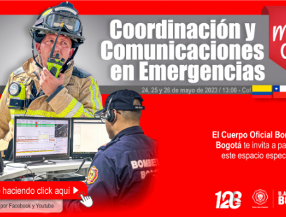 Inscripciones MasterClass - Coordinación y Comunicaciones en Emergencia