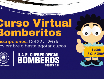 Inscripciones abiertas Curso Virtual Bomberitos 
