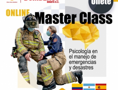 Inscríbete a la MasterClass Psicología en el manejo de emergencias y desastres 