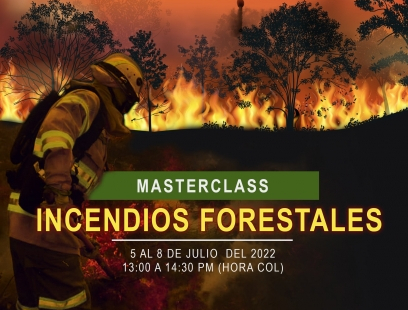 Inscripciones abiertas MasterClass Incendios Forestales