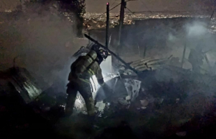 Bomberos Bogotá atendió un incendio en el barrio Arborizadora Alta, al sur de la capital