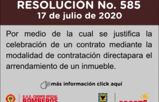 Resolución 585 de 2020