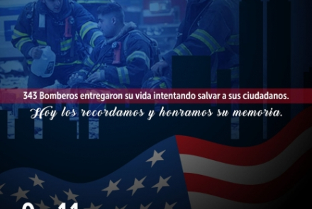 343 Bomberos entregaron su vida intentando salvar a sus ciudadanos.