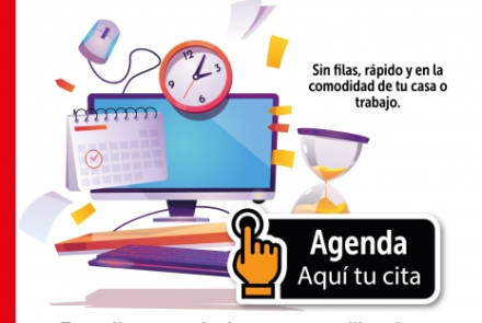 ¿Ya agendaste tu cita?