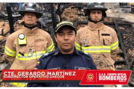 #BomberosHoy
