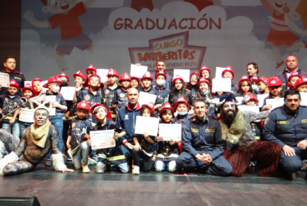Así vivimos la Graduación de más de 393 niños Bomberitos 