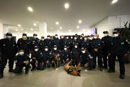 Regresan a Colombia los miembros de Bomberos Bogotá, pertenecientes al USAR Col-1, que brindaron apoyo luego del terremoto en el país de Haití