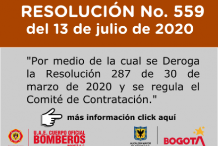 Resolución 559 de 2020
