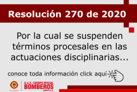 Resolución 270 de 2020